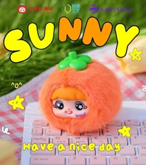 1313 - Baby Three YAYA V2 YAYA Trái Cây Blindbox Ngẫu Nhiên - Baby Three Happy Ghost Fun Fruit Plush Pendant [CHÍNH HÃNG]