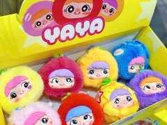 1312 - Baby Three YAYA V2 YAYA Trái Cây Set 8 Bé - Baby Three Happy Ghost Fun Fruit Plush Pendant [CHÍNH HÃNG]