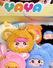 1311 - Baby Three YAYA V1 YAYA Thú Blindbox Ngẫu Nhiên - Baby Three Happy Ghost YAYA Litlle Mischievous Bag Plush Pendant [CHÍNH HÃNG]
