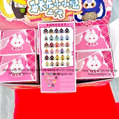 1319 - Baby Three Macaron V2 Set 6 Bé - MCR V2 - The Baby Three Macaron Cute Bunny V2 Plush [CHÍNH HÃNG]