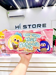 1319 - Baby Three Macaron V2 Set 6 Bé - MCR V2 - The Baby Three Macaron Cute Bunny V2 Plush [CHÍNH HÃNG]
