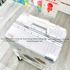 648 - Vali Adidas Travel Xách Tay Size Cabin 22 Xách Tay Trắng Sữa [HÀNG CHÍNH HÃNG]