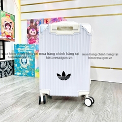 730 -  Vali Adidas Limited Edition - Size Cabin 22 Xách Tay - Trắng [HÀNG CHÍNH HÃNG]