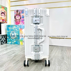 730 -  Vali Adidas Limited Edition - Size Cabin 22 Xách Tay - Trắng [HÀNG CHÍNH HÃNG]