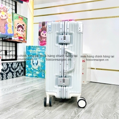 845 - Vali Adidas Xách Tay Power 03 - Size Cabin 22 Xách Tay - Trắng Kem [HÀNG CHÍNH HÃNG]