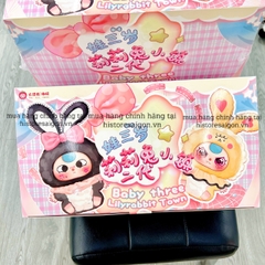 1328 - Baby Three Thỏ Thị Trấn V2 - Bb3 Thỏ Thị Trấn V2 - Baby Three Lily Rabbit Town Plush - Set 6 Bé [CHÍNH HÃNG]