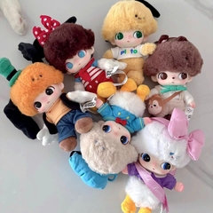 1384 - Dimoo Bông Set 6 Bé - Dimoo World Set 6 Bé - POPMART Dimoo World x Disney Series-Vinyl Plush Keychain Blindbox - Code 01302810652 [HÀNG CHÍNH HÃNG]