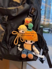 1356 - Dimoo Goffy - Dimoo Bông Goffy's Frank - POPMART Dimoo World x Disney Series-Vinyl Plush Keychain Blindbox - Code 01302810652 [HÀNG CHÍNH HÃNG]