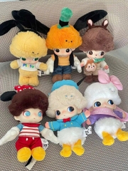 1384 - Dimoo Bông Set 6 Bé - Dimoo World Set 6 Bé - POPMART Dimoo World x Disney Series-Vinyl Plush Keychain Blindbox - Code 01302810652 [HÀNG CHÍNH HÃNG]