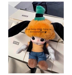 1356 - Dimoo Goffy - Dimoo Bông Goffy's Frank - POPMART Dimoo World x Disney Series-Vinyl Plush Keychain Blindbox - Code 01302810652 [HÀNG CHÍNH HÃNG]