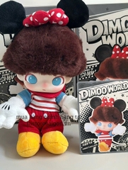 1352 - Dimoo Minnie Balloon - Dimoo Bông Minnie - POPMART Dimoo World x Disney Series-Vinyl Plush Keychain Blindbox - Code 01302810652 [HÀNG CHÍNH HÃNG]