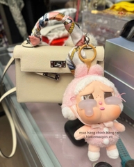 1368 - Crybaby Crying Again Thỏ Hồng - Mô Hình Gấu Bông Art Toy POP MART CRYBABY Crying Again Series-Vinyl Face Plush Code 12403190031 [HÀNG CHÍNH HÃNG]