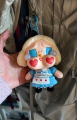 1372 - Crybaby Crying Again Alice She's Alice - Mô Hình Gấu Bông Art Toy POP MART CRYBABY Crying Again Series-Vinyl Face Plush Code 12403190031 [HÀNG CHÍNH HÃNG]