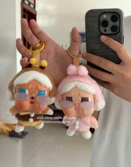 1368 - Crybaby Crying Again Thỏ Hồng - Mô Hình Gấu Bông Art Toy POP MART CRYBABY Crying Again Series-Vinyl Face Plush Code 12403190031 [HÀNG CHÍNH HÃNG]