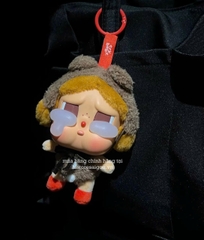 1369 - Crybaby Crying Again Gấu Nâu - Mô Hình Gấu Bông Art Toy POP MART CRYBABY Crying Again Series-Vinyl Face Plush Code 12403190031 [HÀNG CHÍNH HÃNG]