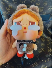 1369 - Crybaby Crying Again Gấu Nâu - Mô Hình Gấu Bông Art Toy POP MART CRYBABY Crying Again Series-Vinyl Face Plush Code 12403190031 [HÀNG CHÍNH HÃNG]