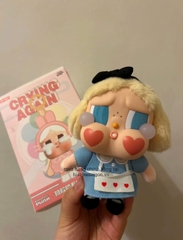 1372 - Crybaby Crying Again Alice She's Alice - Mô Hình Gấu Bông Art Toy POP MART CRYBABY Crying Again Series-Vinyl Face Plush Code 12403190031 [HÀNG CHÍNH HÃNG]