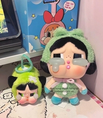 1370 - Crybaby Crying Again Ếch Xanh What A Frog - Mô Hình Gấu Bông Art Toy POP MART CRYBABY Crying Again Series-Vinyl Face Plush Code 12403190031 [HÀNG CHÍNH HÃNG]