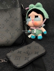 1370 - Crybaby Crying Again Ếch Xanh What A Frog - Mô Hình Gấu Bông Art Toy POP MART CRYBABY Crying Again Series-Vinyl Face Plush Code 12403190031 [HÀNG CHÍNH HÃNG]