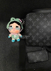 1370 - Crybaby Crying Again Ếch Xanh What A Frog - Mô Hình Gấu Bông Art Toy POP MART CRYBABY Crying Again Series-Vinyl Face Plush Code 12403190031 [HÀNG CHÍNH HÃNG]