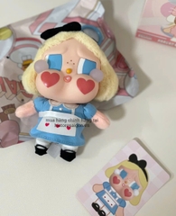 1372 - Crybaby Crying Again Alice She's Alice - Mô Hình Gấu Bông Art Toy POP MART CRYBABY Crying Again Series-Vinyl Face Plush Code 12403190031 [HÀNG CHÍNH HÃNG]