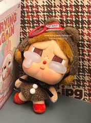 1369 - Crybaby Crying Again Gấu Nâu - Mô Hình Gấu Bông Art Toy POP MART CRYBABY Crying Again Series-Vinyl Face Plush Code 12403190031 [HÀNG CHÍNH HÃNG]