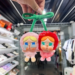 1314 - Crybaby Cherry - POPMART CRYBABY Crying For Love Series Love You Cherry Much Vinyl Plush Hanging Card [CHÍNH HÃNG]
