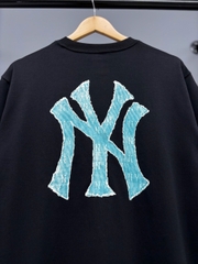 1382  - Áo Thun New Era - Đen - NY Xanh Mint  [HÀNG CHÍNH HÃNG]