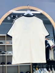 1390  - Áo New Era NY New York Yankees Trắng Kem Tay Sọc [HÀNG CHÍNH HÃNG]