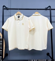 1388  - Áo Polo New Era NY Basic Neyyan Logo Ivo - Trắng Be Viền Cổ - Logo Thêu 16899874  [HÀNG CHÍNH HÃNG]