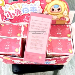 1424 - Baby Three Thỏ Trở Về Blindbox 1 Hộp Ngẫu Nhiên - Baby Three Bunny Return Plush [CHÍNH HÃNG]