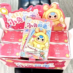 1424 - Baby Three Thỏ Trở Về Blindbox 1 Hộp Ngẫu Nhiên - Baby Three Bunny Return Plush [CHÍNH HÃNG]