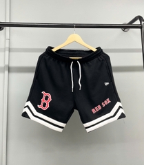 1401 - Quần New Era Big B Red Sox Đen Chữ Đỏ [HÀNG CHÍNH HÃNG]
