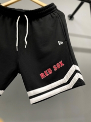 1401 - Quần New Era Big B Red Sox Đen Chữ Đỏ [HÀNG CHÍNH HÃNG]