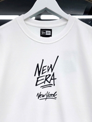 1406 - Áo New Era NY Trắng Hand Sign Writter [HÀNG CHÍNH HÃNG]