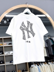 1406 - Áo New Era NY Trắng Hand Sign Writter [HÀNG CHÍNH HÃNG]