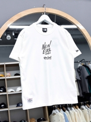 1406 - Áo New Era NY Trắng Hand Sign Writter [HÀNG CHÍNH HÃNG]