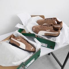 1414 - Giày Puma Speedcat OG "Dark Brown" Code 406329-31 - Puma Speedcat Nâu [CHÍNH HÃNG]