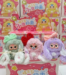 1423 - Baby Three Thỏ Trở Về Set 6 Bé - Baby Three Bunny Return Plush [CHÍNH HÃNG]