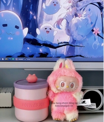 1427 - Labubu V3 LOYALTY - Labubu Hồng Loang - POP MART The Monsters Big Into Energy Vinyl Face 01202810162 Gấu Bông Art Toy [HÀNG CHÍNH HÃNG]