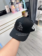 1062 -  Nón MLB LA Dodgers Diamond Stamp Border Black White - Code 3ACP8501N 07BKS [HÀNG CHÍNH HÃNG]
