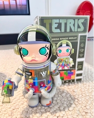 1463 - Molly Tetris 400% - POPMART MEGA SPACE MOLLY 400% TETRIS [CHÍNH HÃNG]
