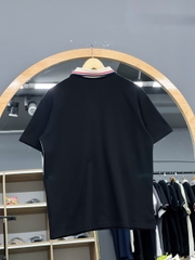1468 - Áo Polo New Era NY Subway Series Cá Mập - Đen Cổ Trắng [HÀNG CHÍNH HÃNG]