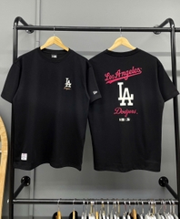 1467 - Áo New Era LA Basic LA Dodgers - Đen [HÀNG CHÍNH HÃNG]