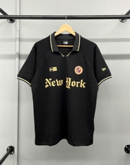 1484 - Áo Polo New Era NY New York - Đen Chữ Vàng [HÀNG CHÍNH HÃNG]