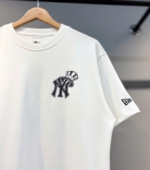 1482 - Áo New Era NY Metal Big Logo Trắng [HÀNG CHÍNH HÃNG]