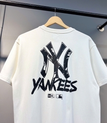 1482 - Áo New Era NY Metal Big Logo Trắng [HÀNG CHÍNH HÃNG]