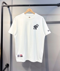 1482 - Áo New Era NY Metal Big Logo Trắng [HÀNG CHÍNH HÃNG]