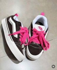 1486 -  Giày Vans Knu Brown Pink VN0009QCBF21 Nâu Dây Hồng [HÀNG CHÍNH HÃNG]