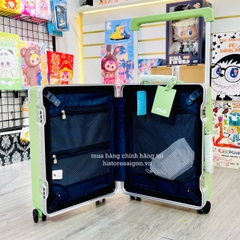 1514 - Vali Fila Xanh Bơ Size Cabin 22 Xách Tay Embossed Logo [HÀNG CHÍNH HÃNG]